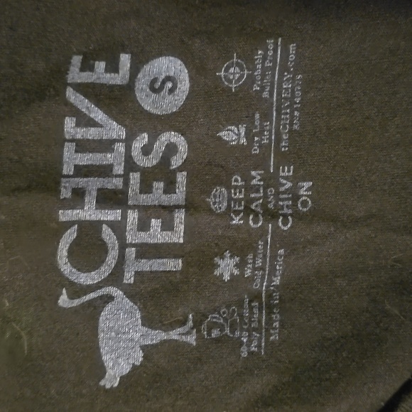 Chive Tees Future Lower Back Problems Tee S - Picture 3 of 3